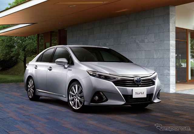 豐田混合動力車型SAI大換臉 一掃“老實本分”印象
【4】