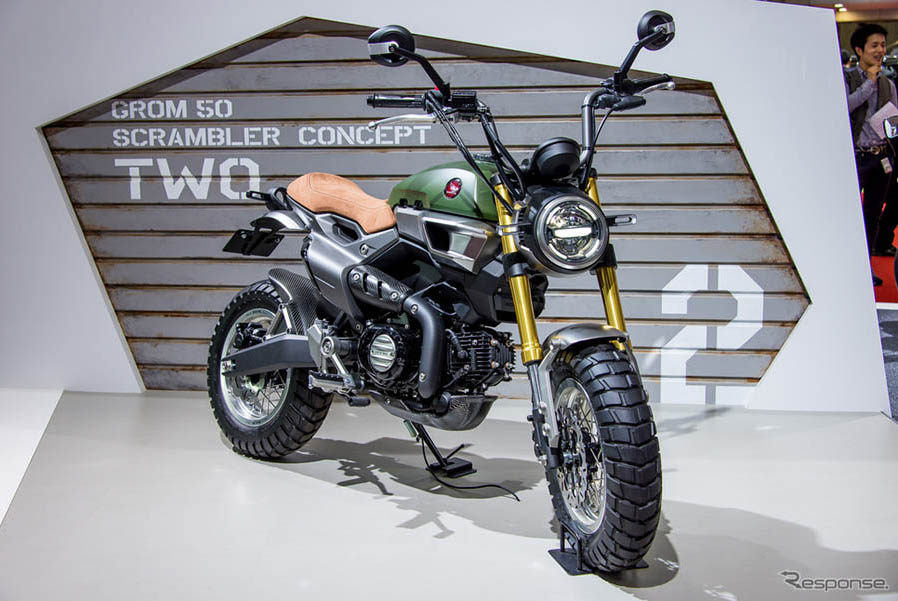 ¶50ccĦ܇GROM50 Scrambler Concept-One ͡GROM50 Scrambler Concept-TwoGROMԭǱ2013Ƴ125cc˚܇OnecTwo^Ͼܿ^Oneſ׷ƽL׷¸Xc|СTwotȻͬĽYvʷͶǘO׷ 
