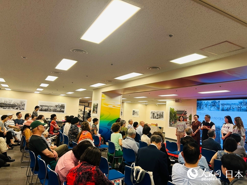 活動現場。人民網 許可攝