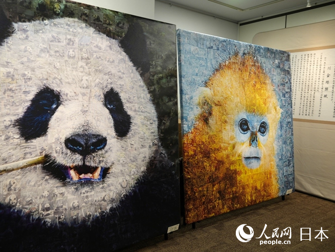 展覽現場。人民網 許可攝