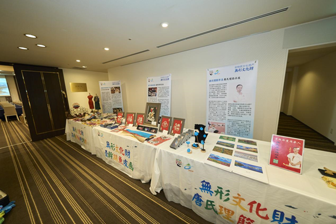 非遺展示區。主辦方供圖