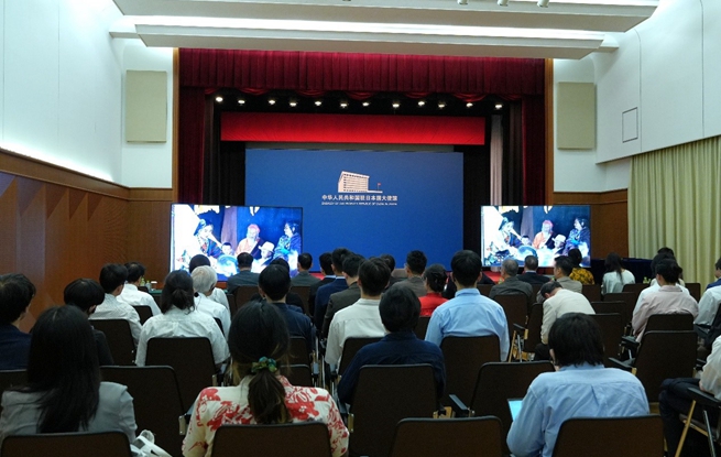 活動現場。人民網 許可攝