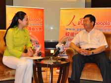 日照市市長趙效為談“山東半島藍色新星——日照”