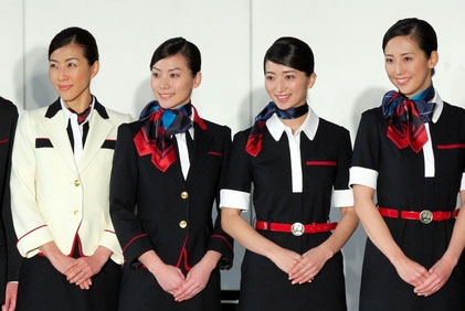 日航所有部門員工明年將統一換裝