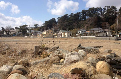 走進重災區石卷市