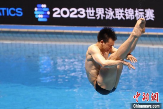 福岡游泳世錦賽:跳水男子1米板決賽彭健烽摘金