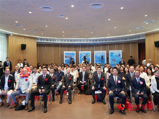 8月17日，國航在大阪世博會中國館成功舉辦“用心相伴，與愛同行”主題日活動。人民網 許可攝